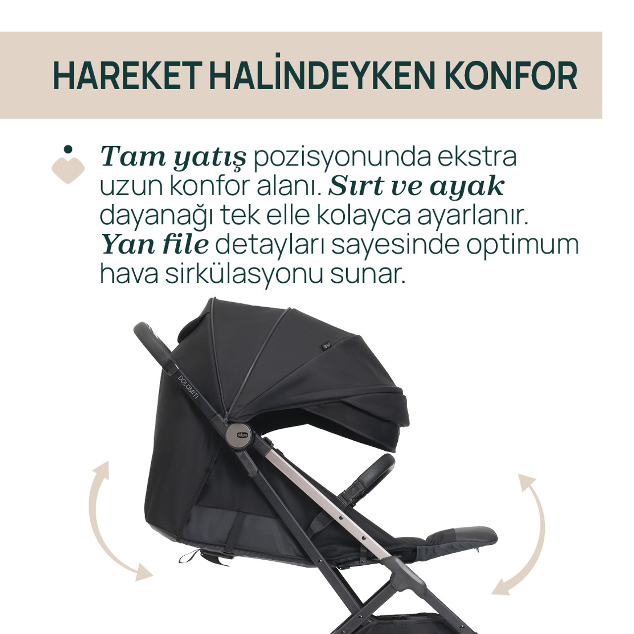 Dolomiti Bebek Arabası  null - 5