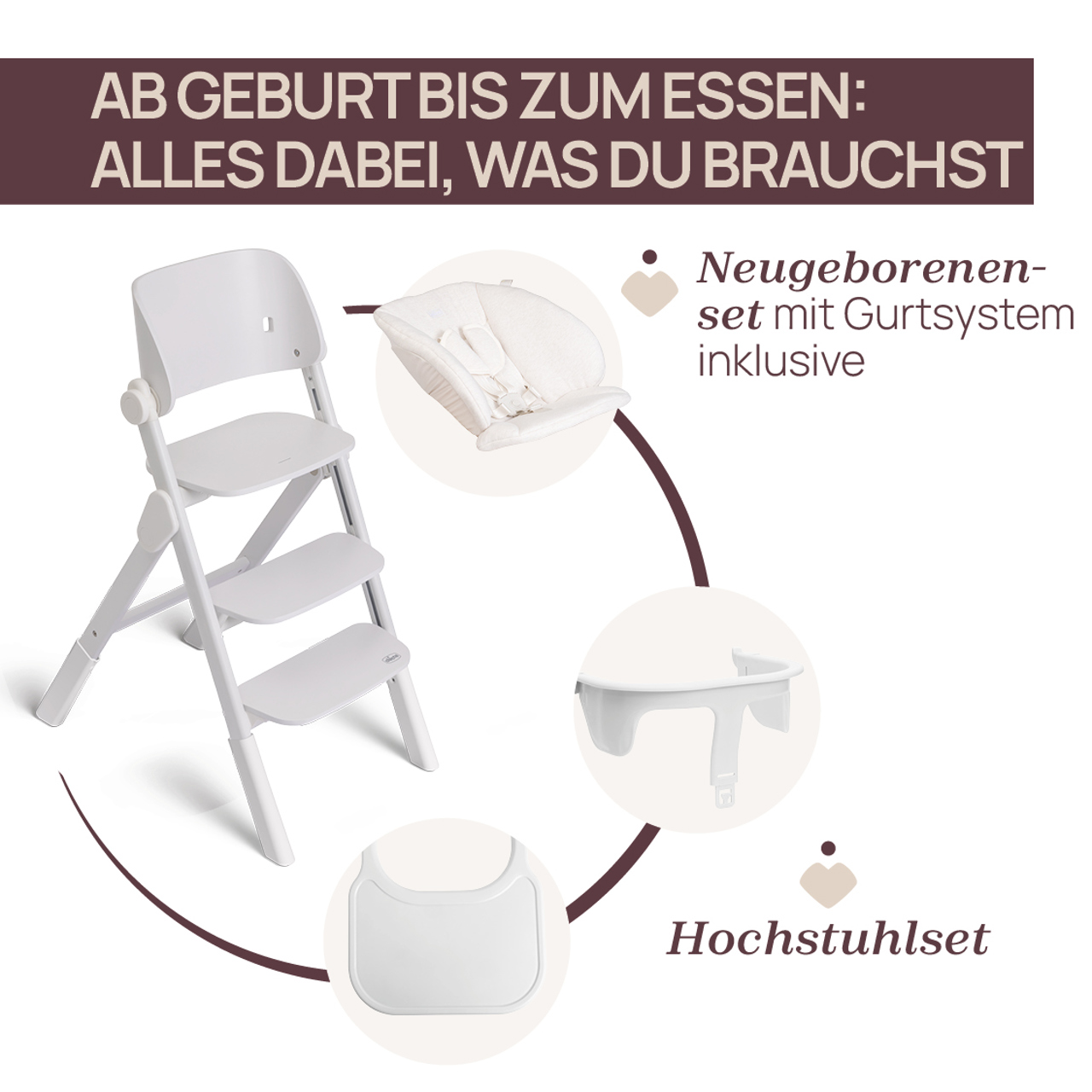 Mitwachsender Hochstuhl Meraviglia Up aus Holz null - 2
