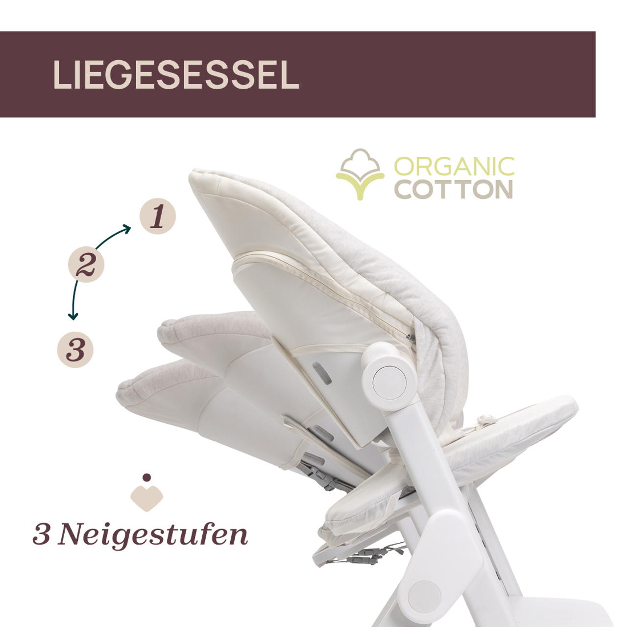Mitwachsender Hochstuhl Meraviglia Up aus Holz null - 3