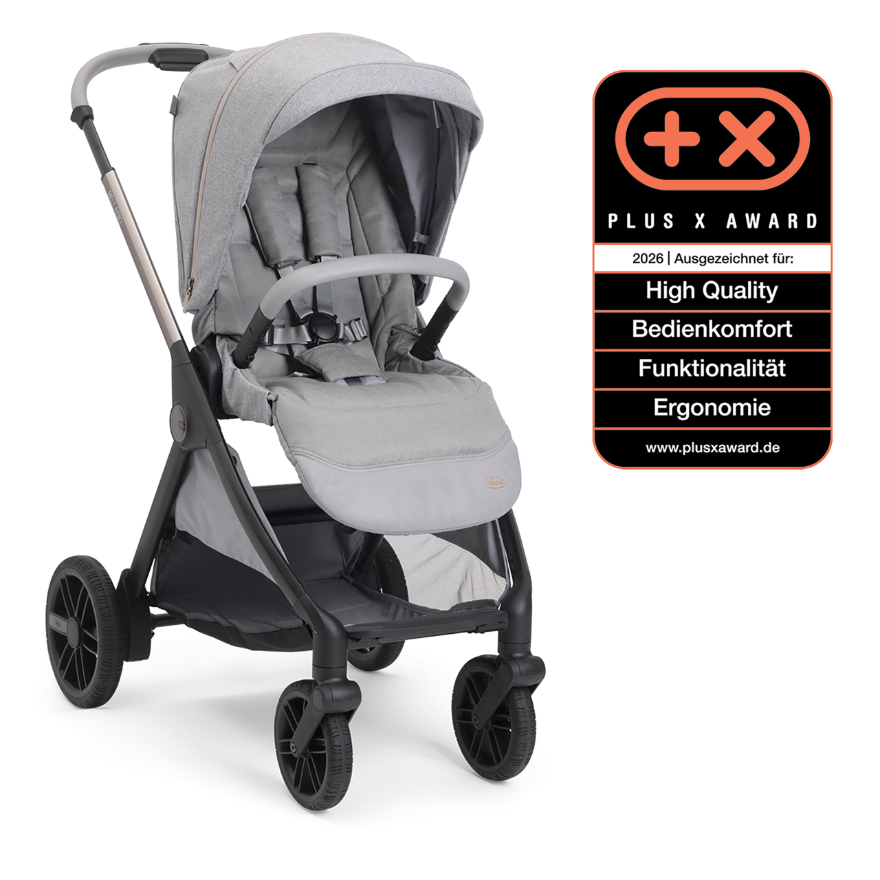 Bellagio 2, modularer, selbstschlie&szlig;ender Kinderwagen null - 1