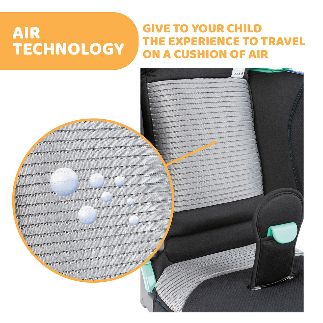 Autostoel Fold&Go I-size Air Black Air image number 12