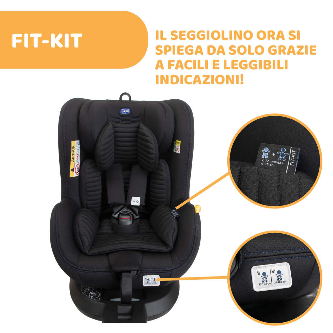 Seggiolino auto Seat2Fit i-Size Air (45-105 cm) image number 13