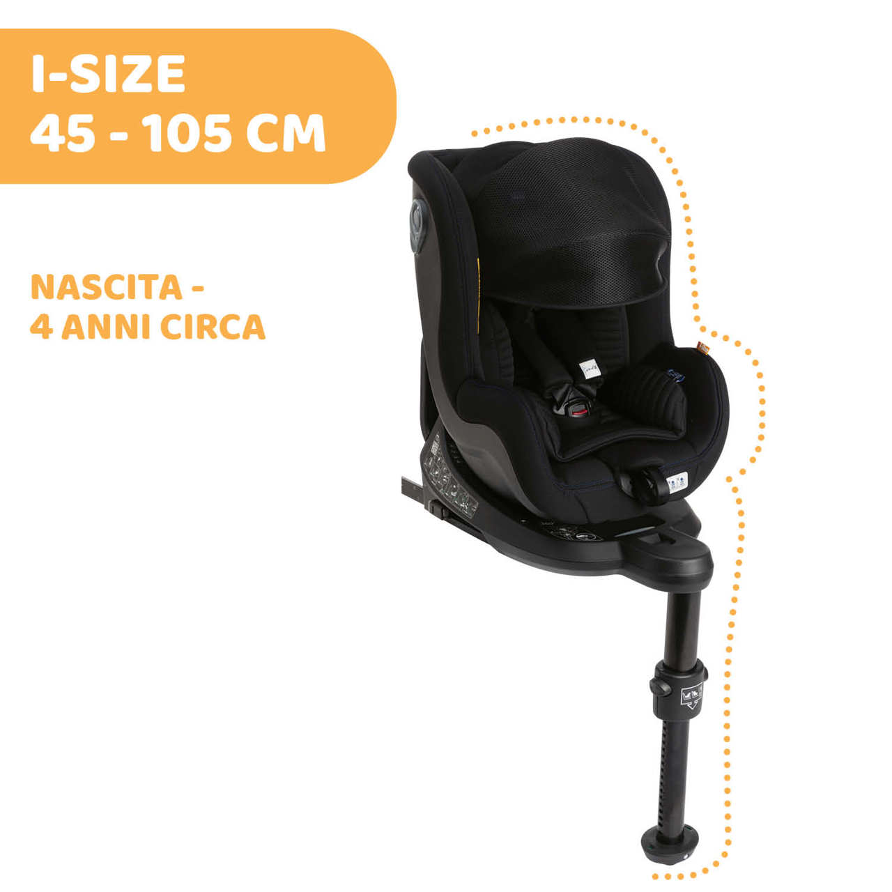 Seat2Fit i-Size Air (45-105 cm) image number 3