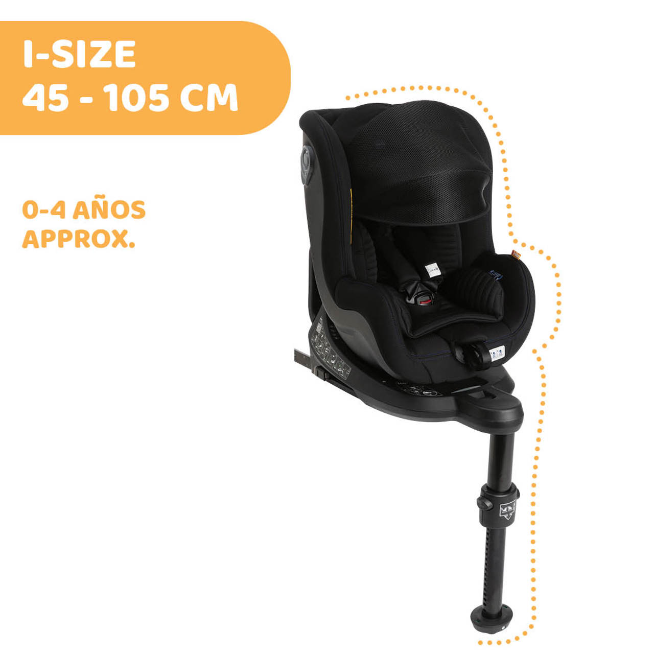 Seat2Fit i-Size Air (45-105 cm) image number 2