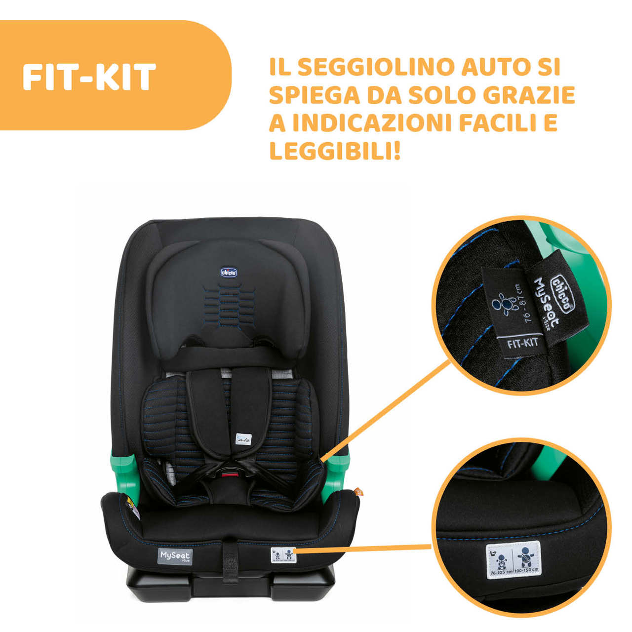 MySeat i-Size Air (76-150 cm) - Edizione speciale "Zip&Wash" image number 12
