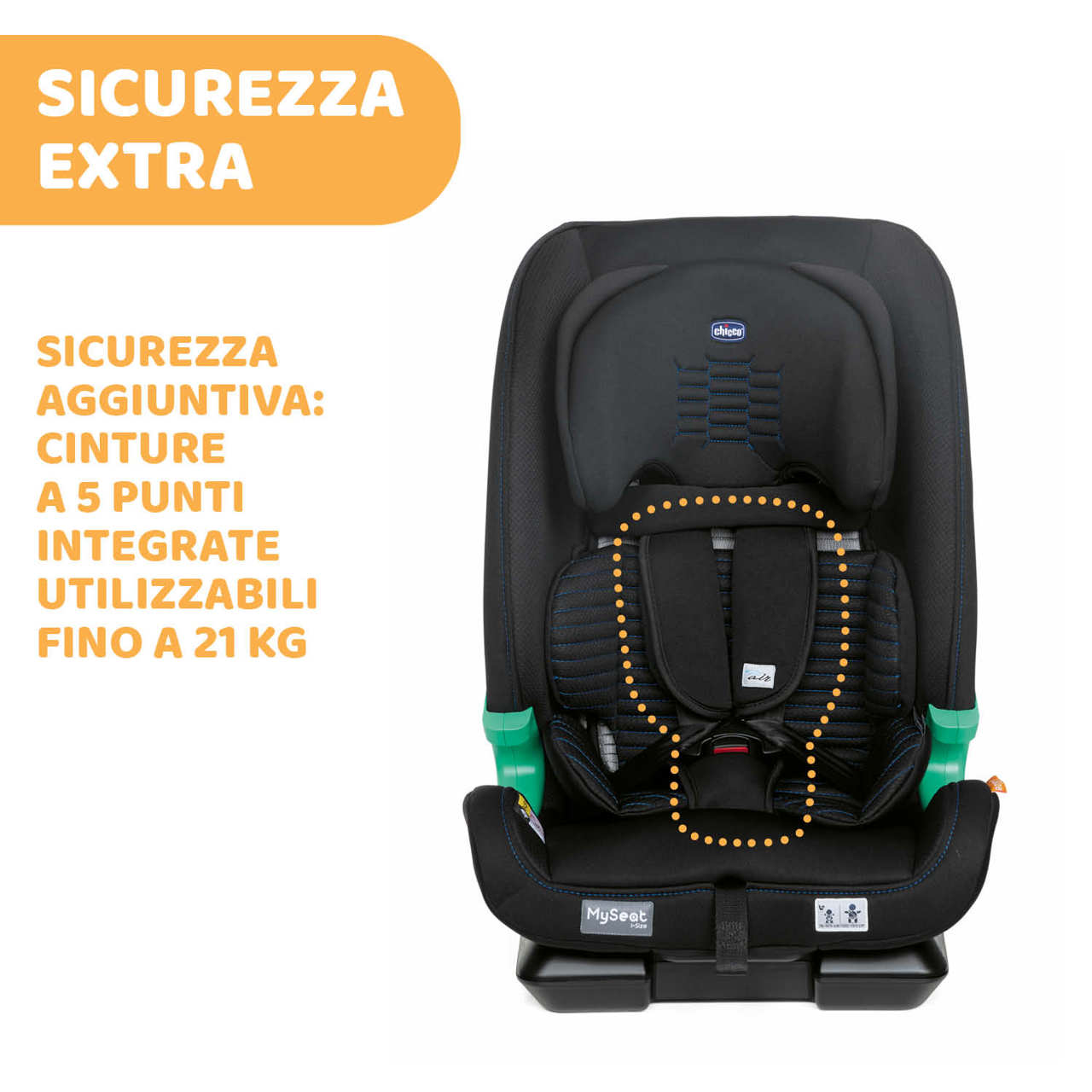 MySeat i-Size Air (76-150 cm) - Edizione speciale "Zip&Wash" image number 3