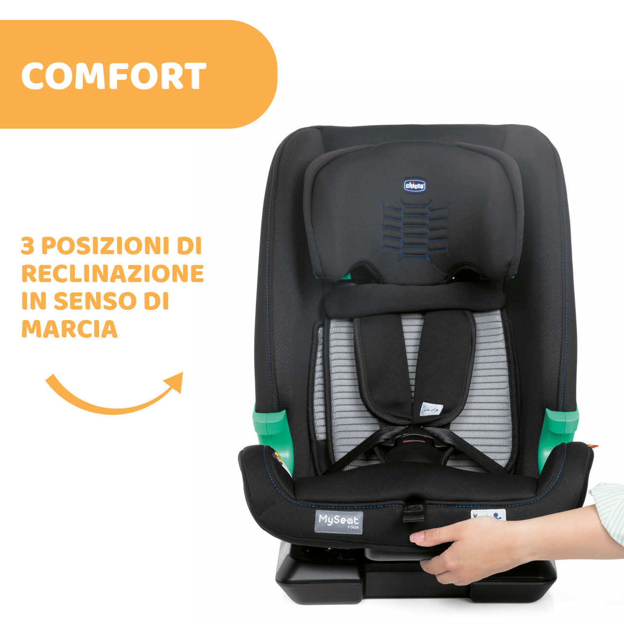 MySeat i-Size Air (76-150 cm) - Edizione speciale "Zip&Wash" image number 5