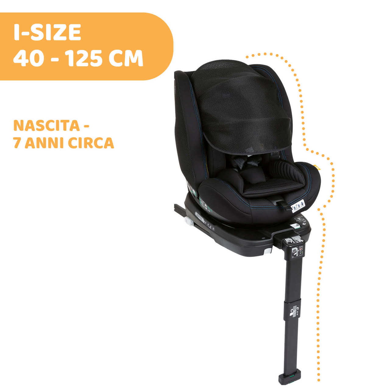 Seggiolino auto Seat3Fit i-Size Air (40-125 cm) image number 13