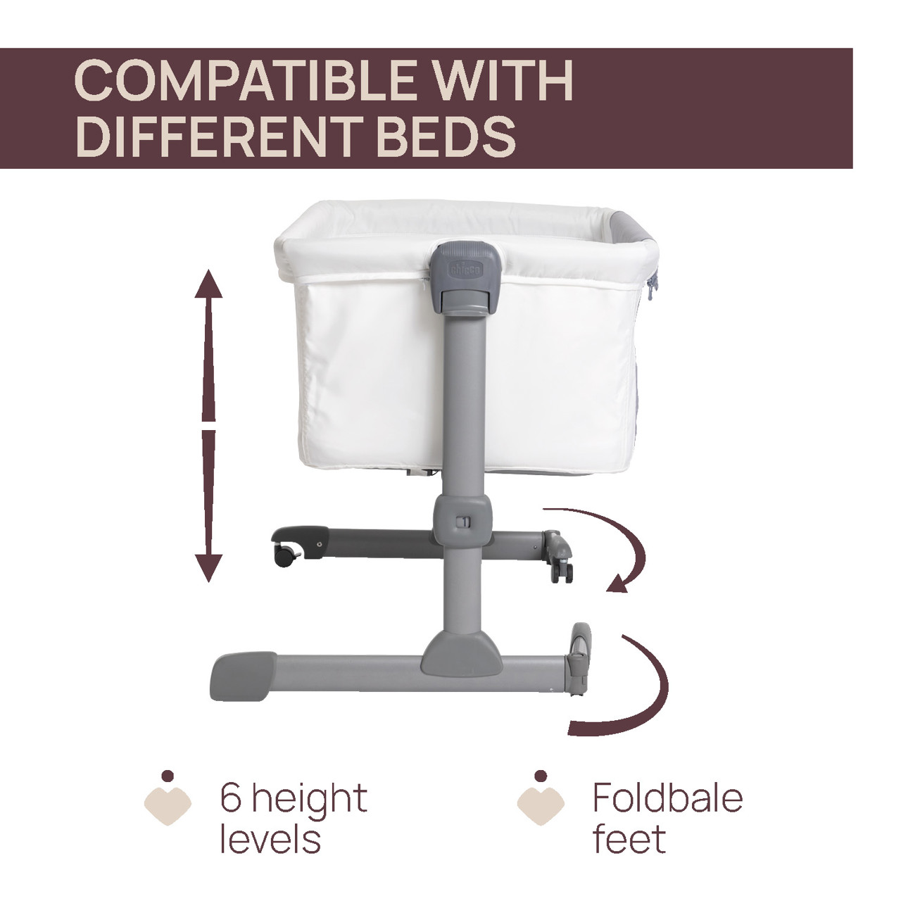 Кроватка CHICCO NEXT2ME ESSENTIAL null - 3