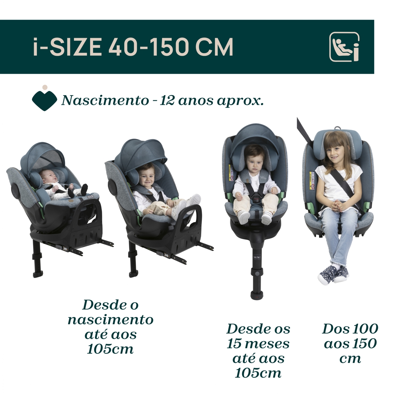 Trio Bellagio c/ Flexi,  First Seat Recline e Bi-Seat com base Chicco - 27