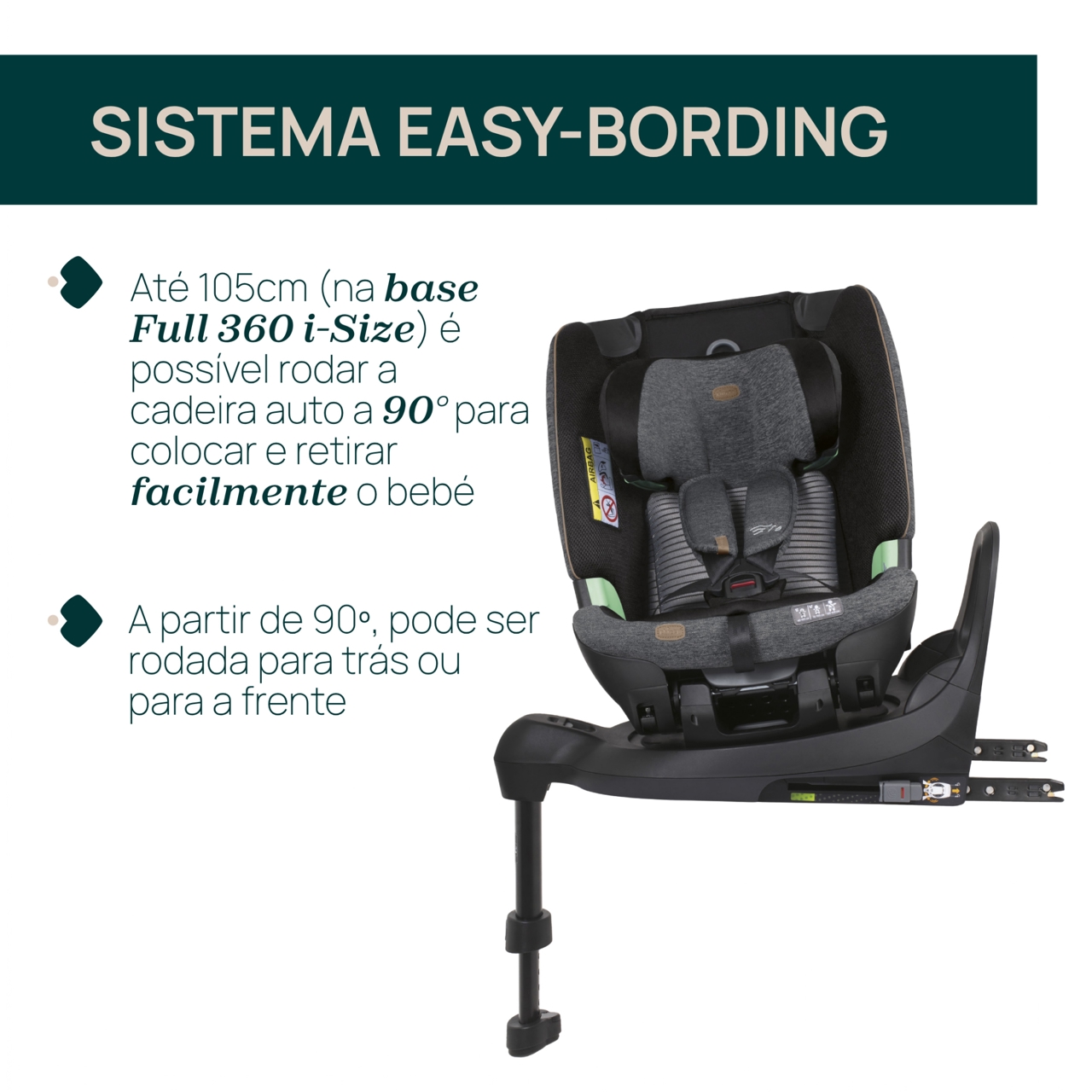 Trio Bellagio c/ Flexi,  First Seat Recline e Bi-Seat com base Chicco - 29
