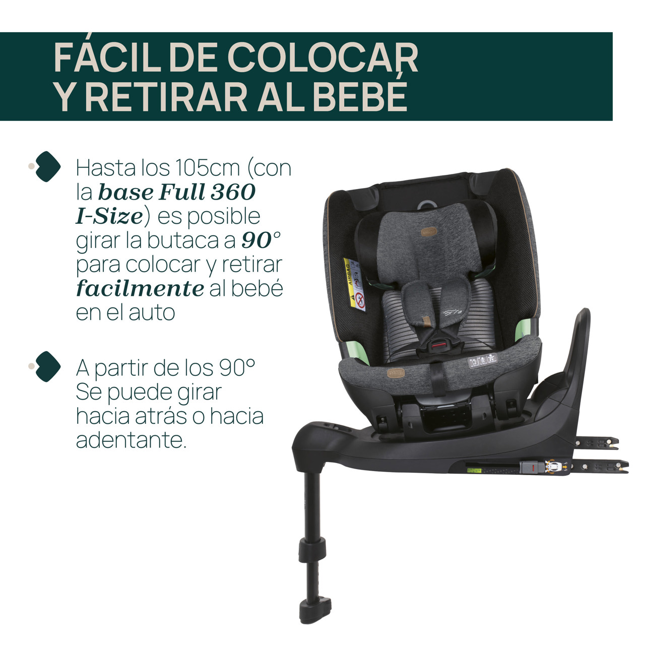Bi-Seat + Base Full 360 i-Size null - 13