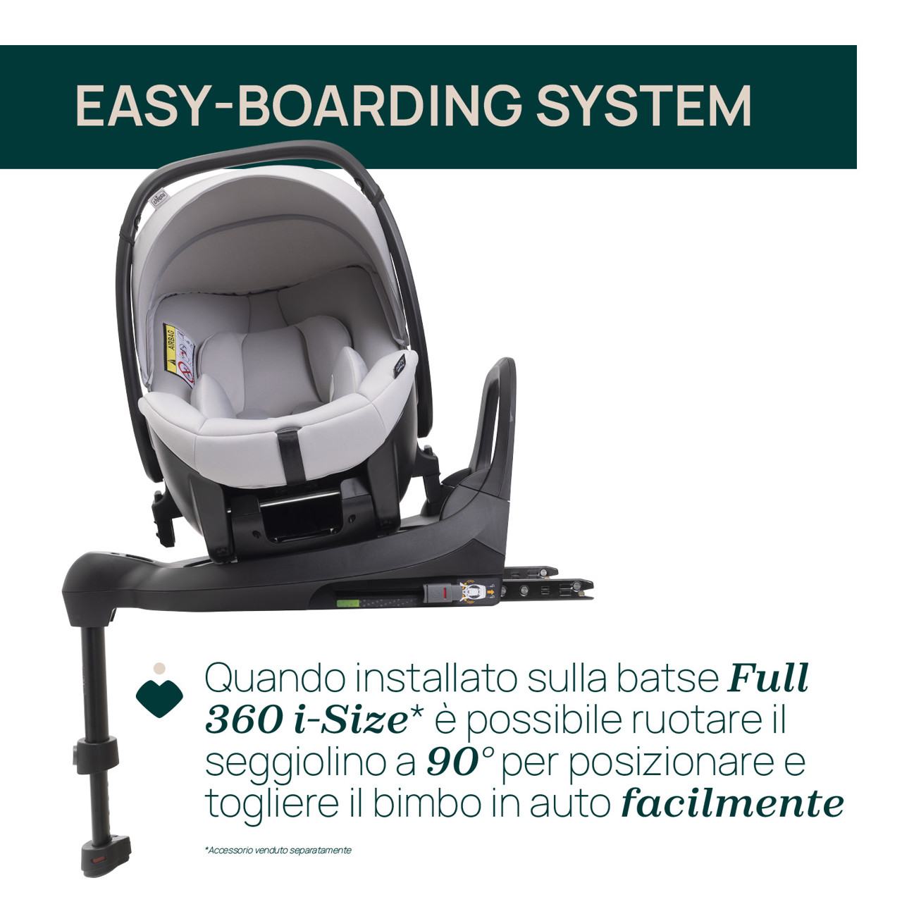 Seggiolino auto Kory Essential i-Size (40-80 cm) Chicco - 5