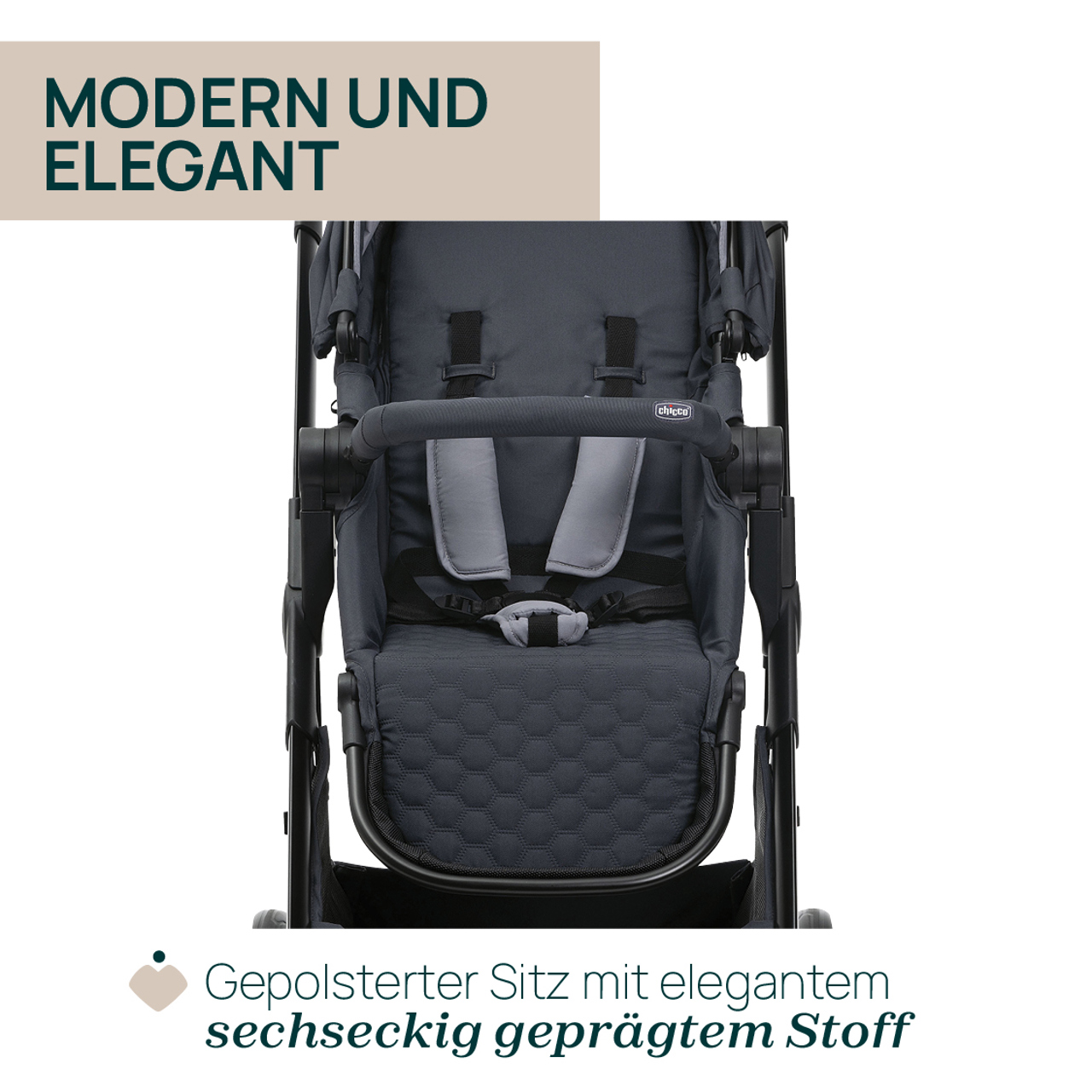 Seety, modularer Kinderwagen null - 12