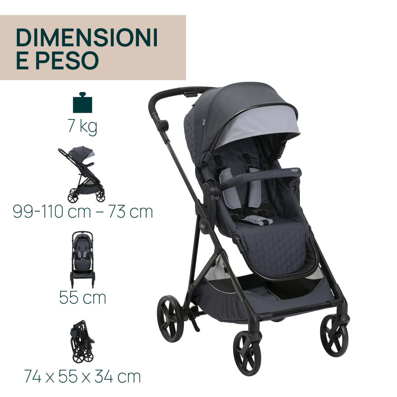 Trio Seety con Kory Essential Chicco - 2