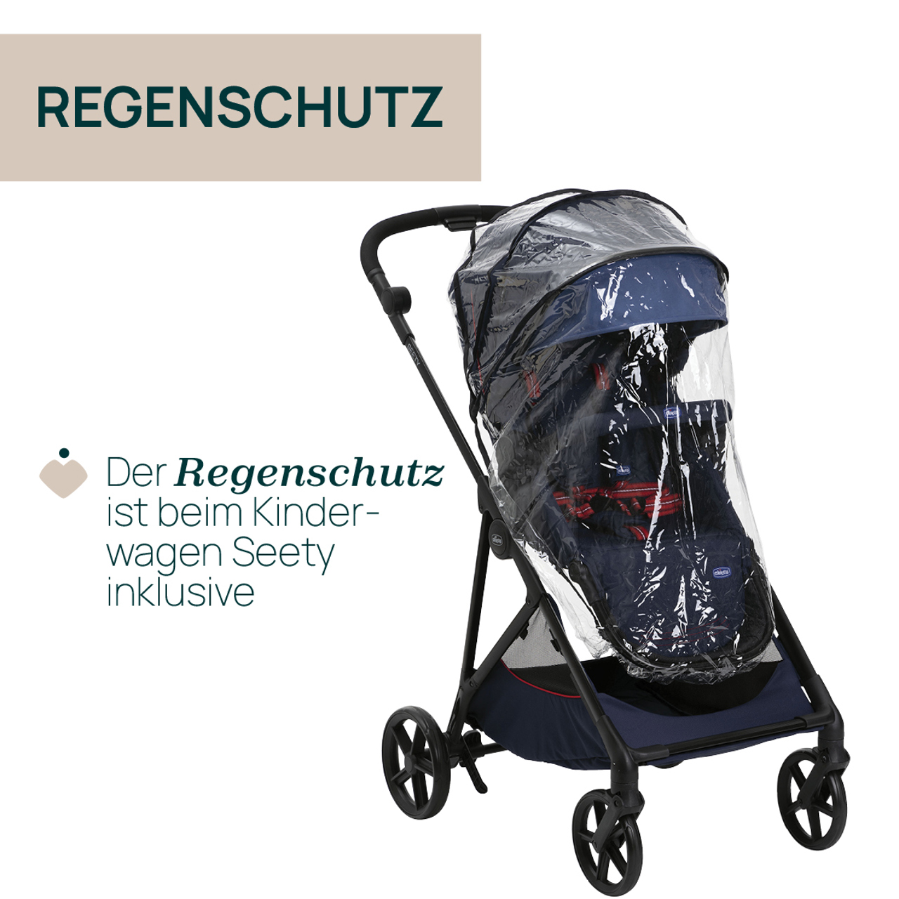 Seety, modularer Kinderwagen null - 7