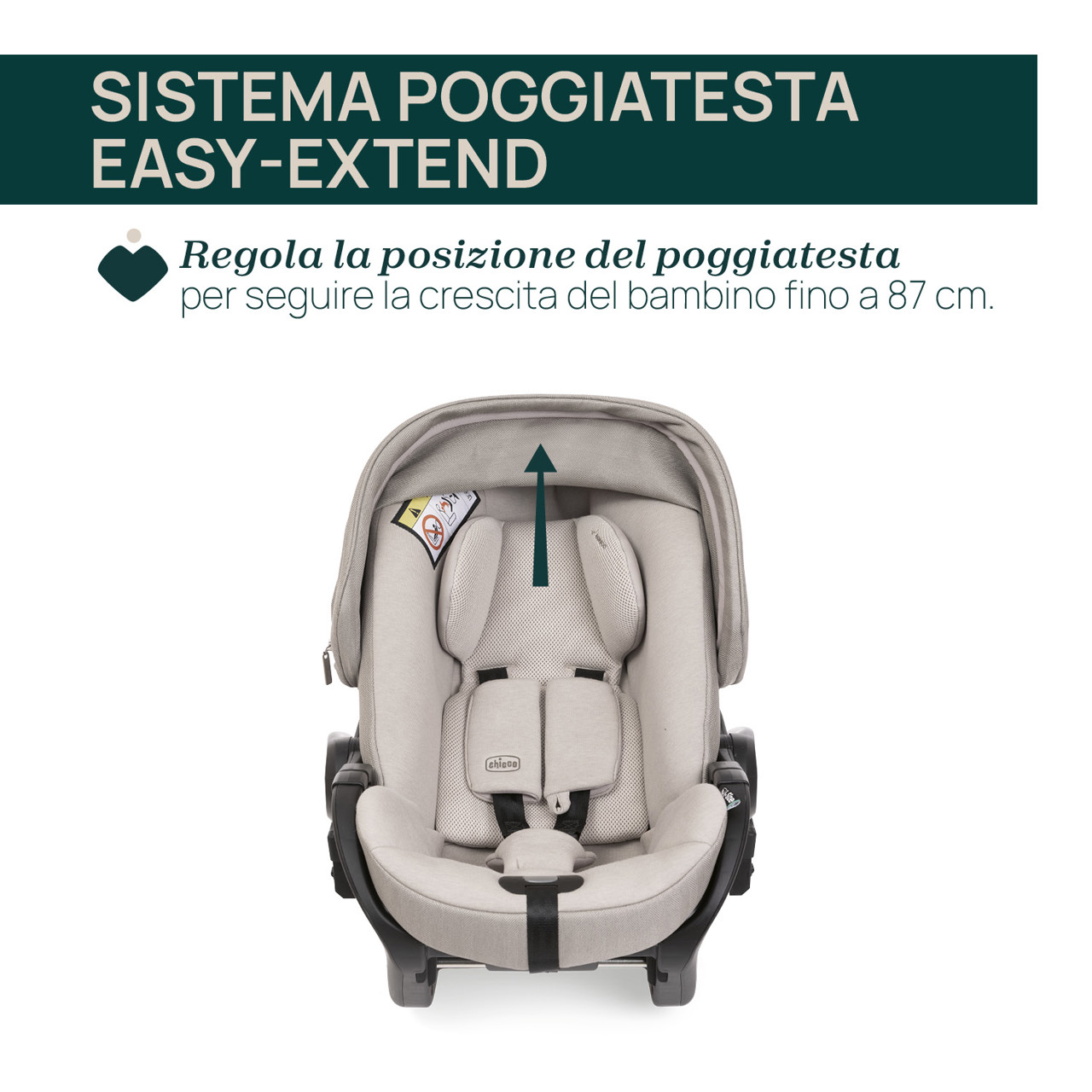 Seggiolino auto Como Lake i-Size (40-87 cm) Chicco - 6