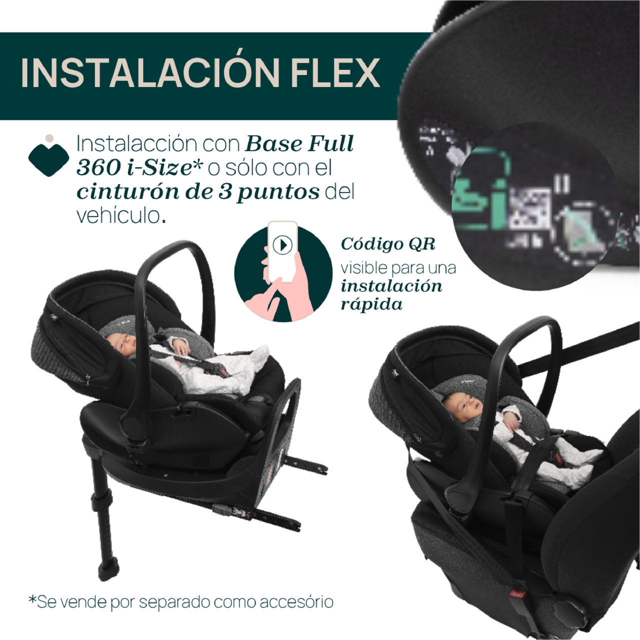 Tr&iacute;o Mysa c/ Gran Comfort y First Seat Recline Chicco - 19