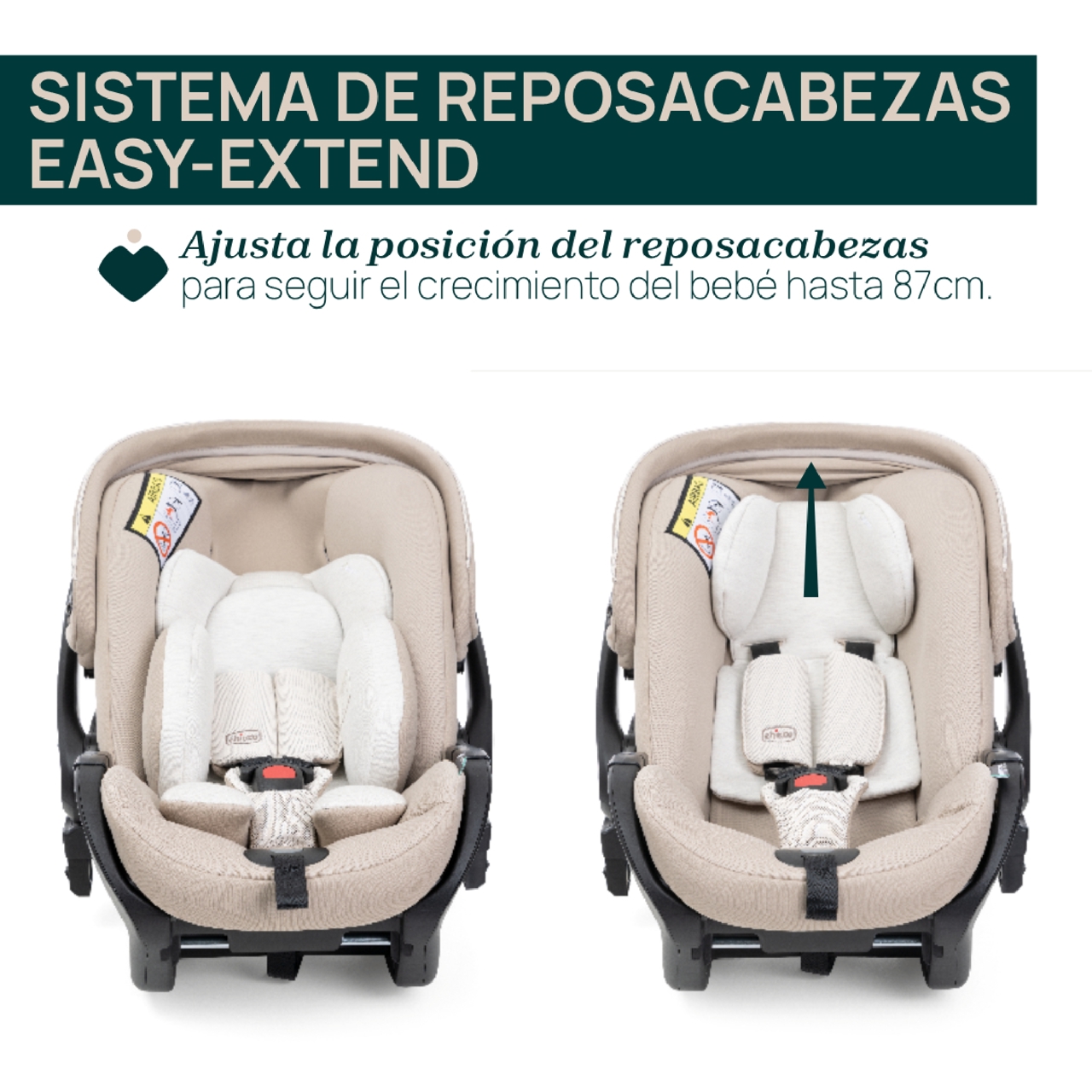 Tr&iacute;o Mysa c/ Gran Comfort y First Seat Recline Chicco - 21
