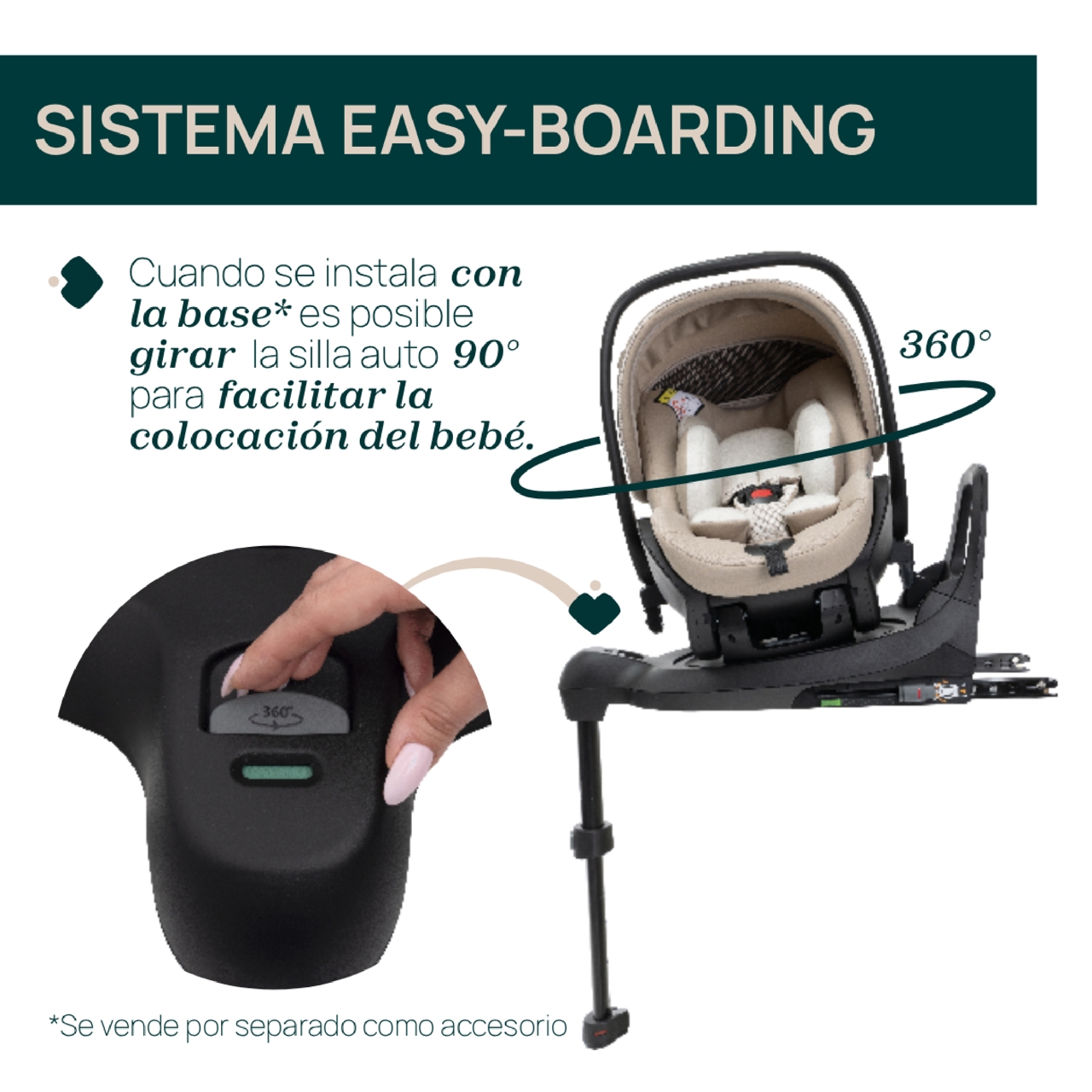 Tr&iacute;o Mysa c/ Gran Comfort y First Seat Recline Chicco - 24