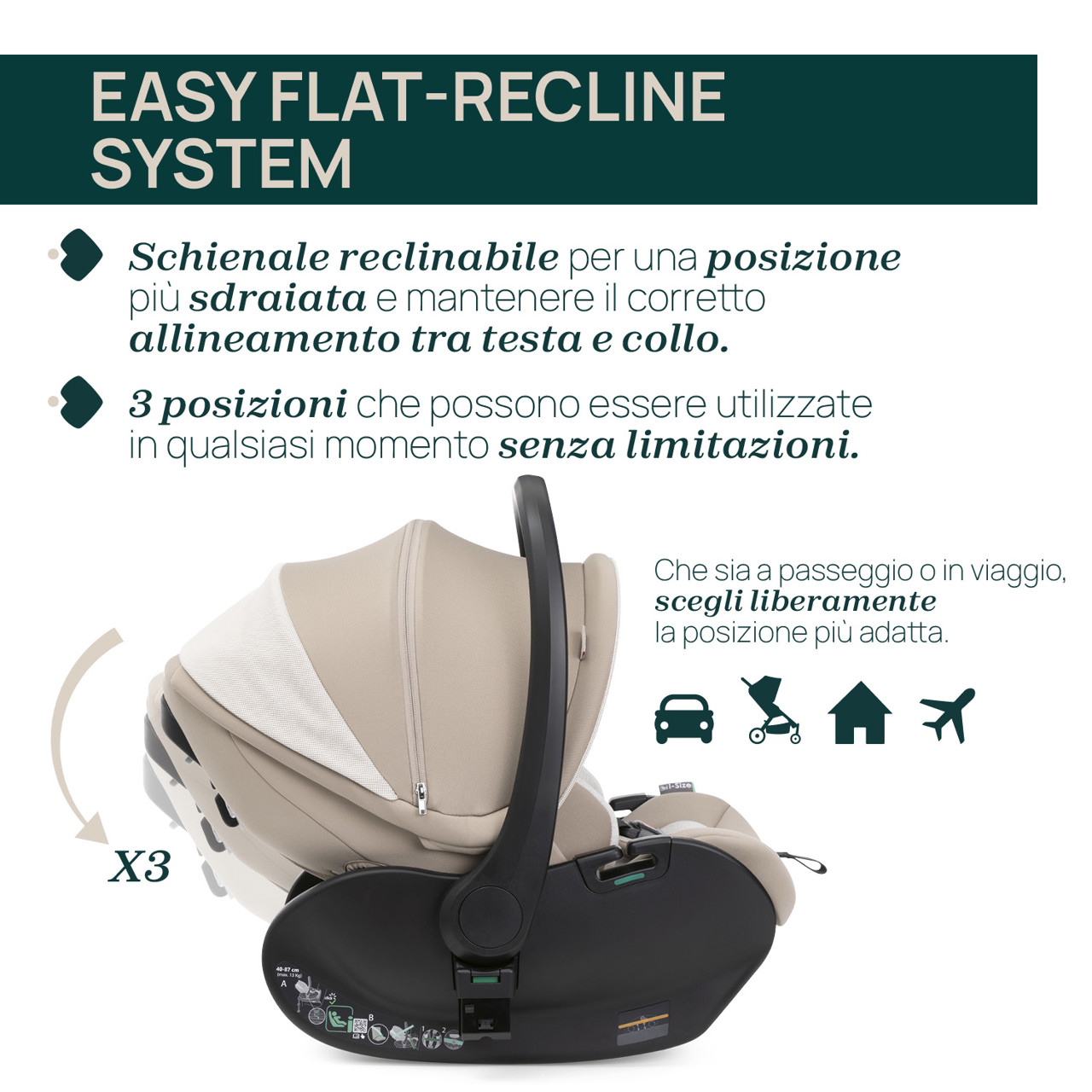 Seggiolino auto First-Seat Recline (40-87 cm) image number 2