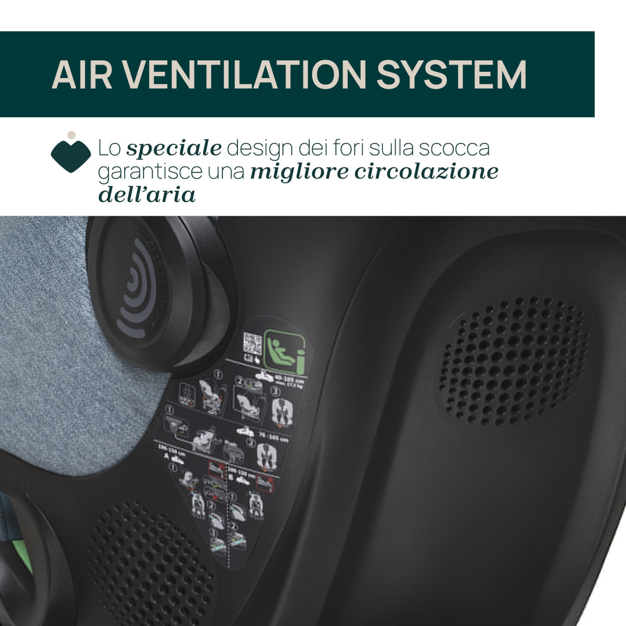 Bi-Seat i-Size Air (61-150 cm) Chicco - 6