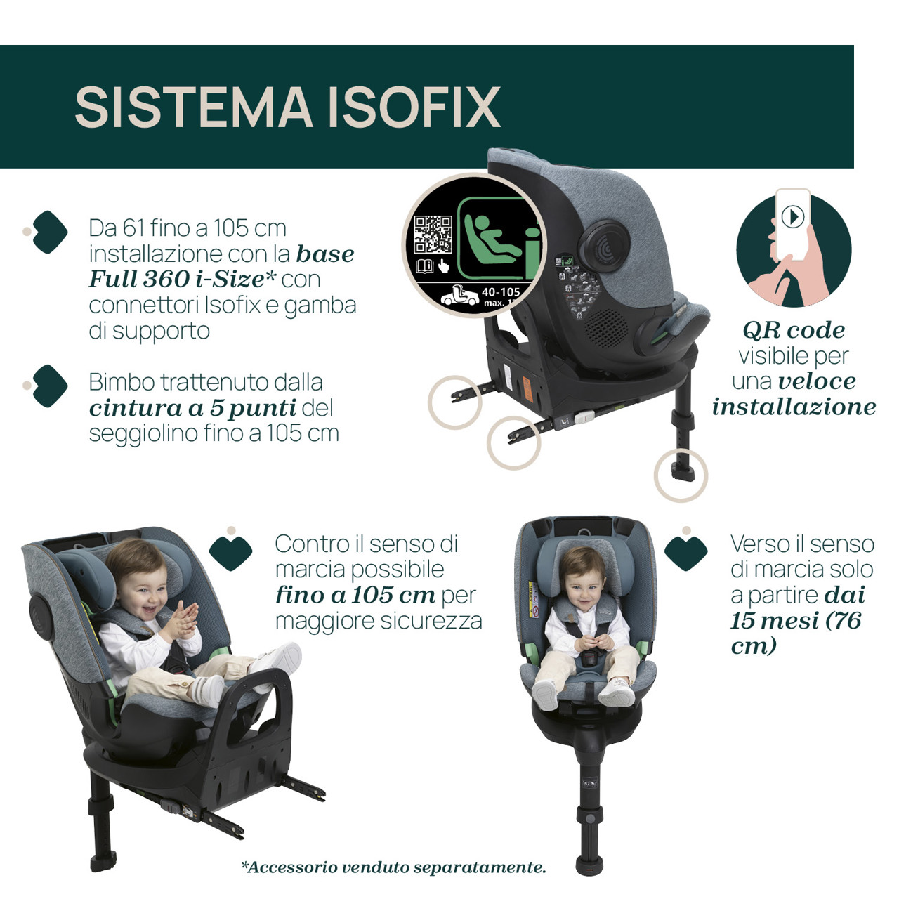 Bi-Seat i-Size Air (61-150 cm) Chicco - 7