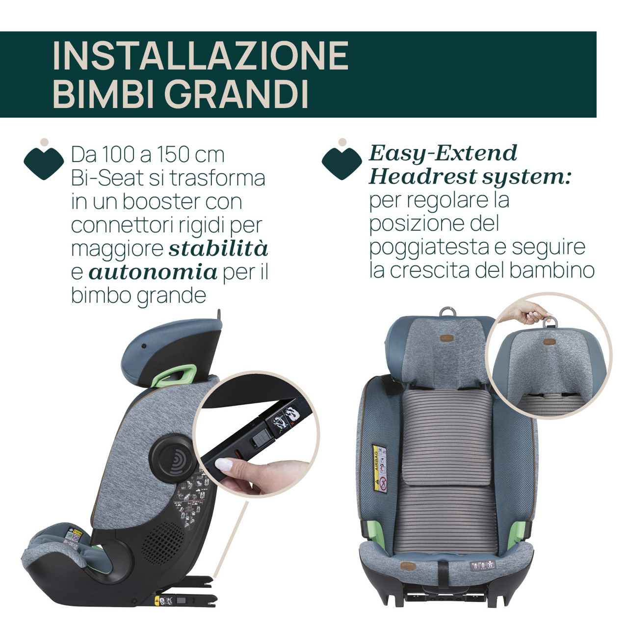 Bi-Seat i-Size Air (61-150 cm) Chicco - 4