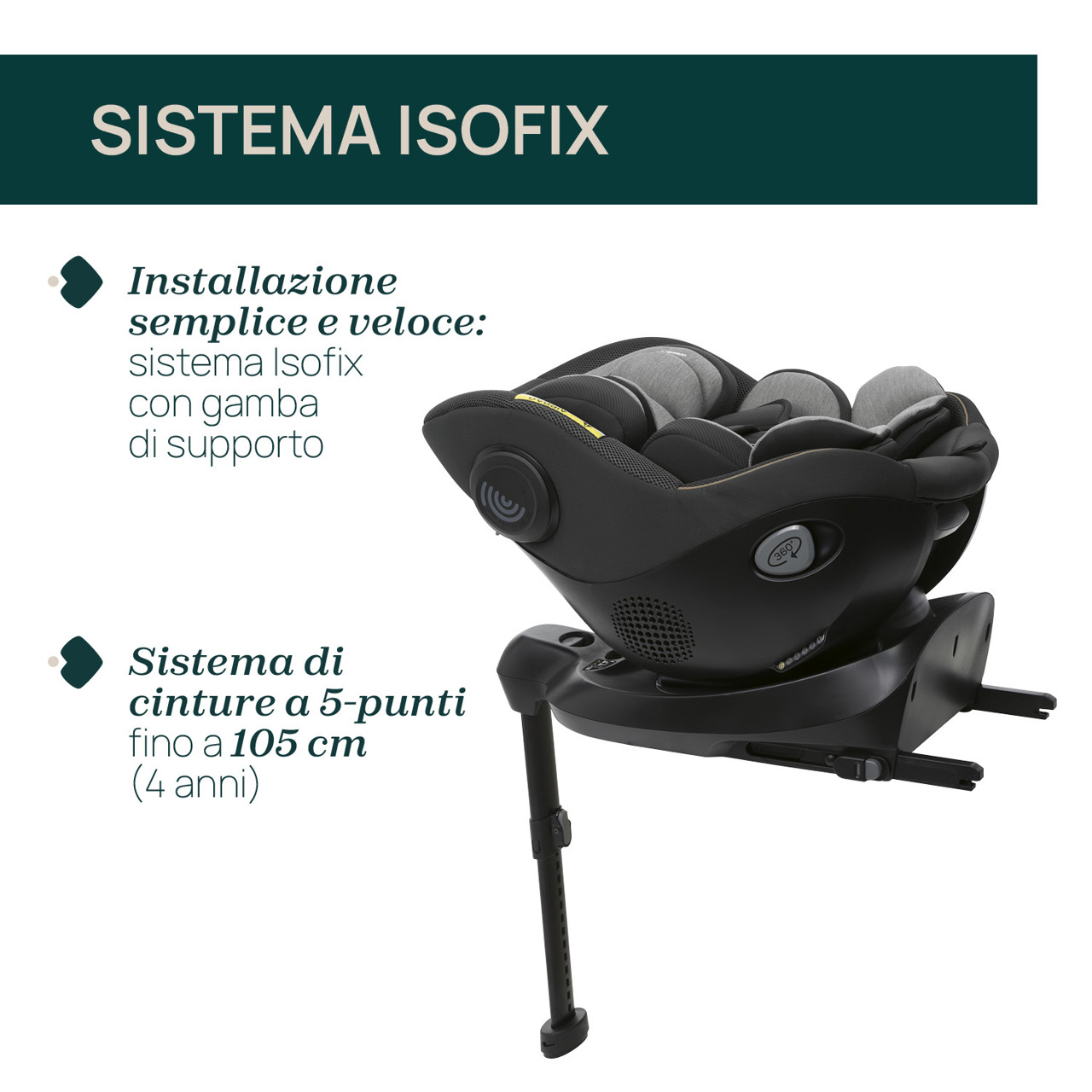 Seggiolino Auto Seat105 (40-105 cm) image number 6