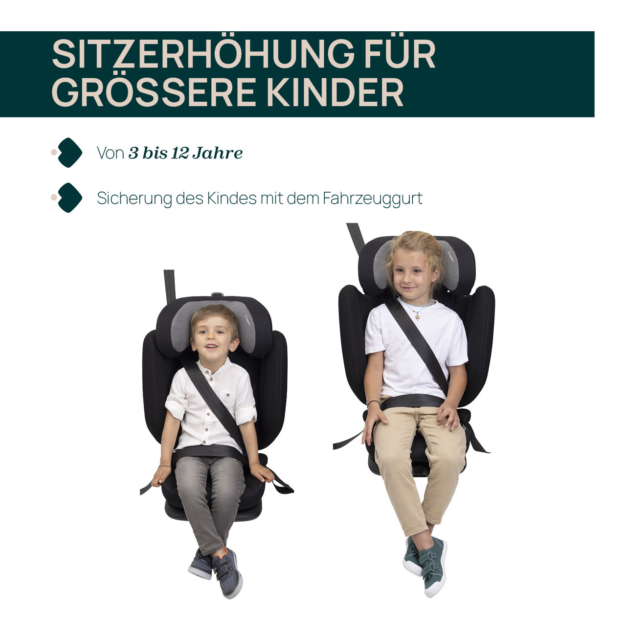 Kindersitz Fold&Go S i-Size (100-150 cm) null - 1