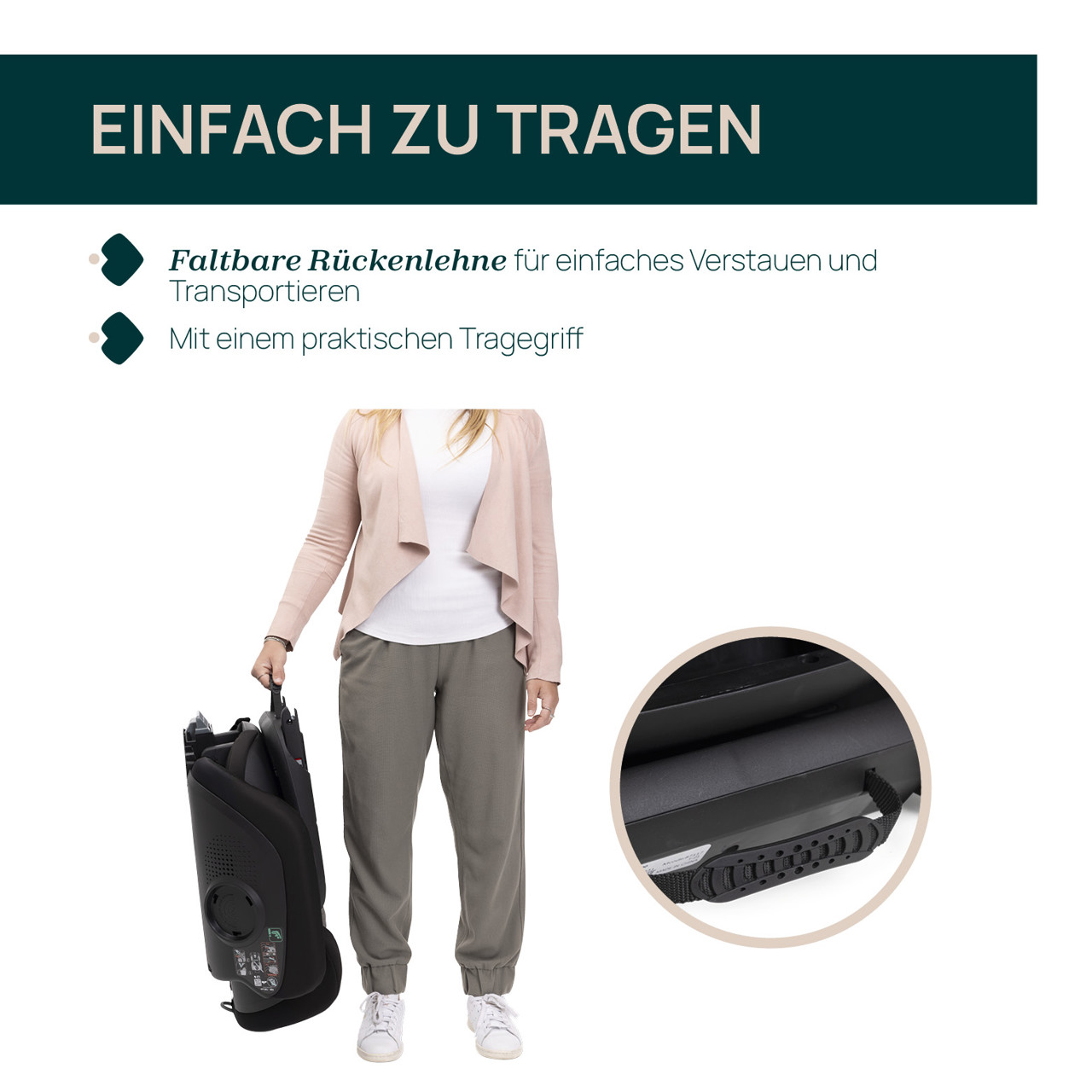 Kindersitz Fold&Go S i-Size (100-150 cm) null - 3