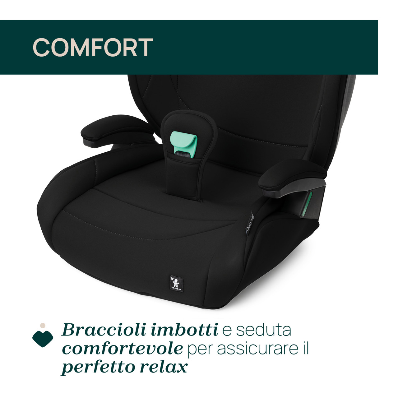 Seggiolino auto Quizy Lite i-Size (100-150 cm) Chicco - 3