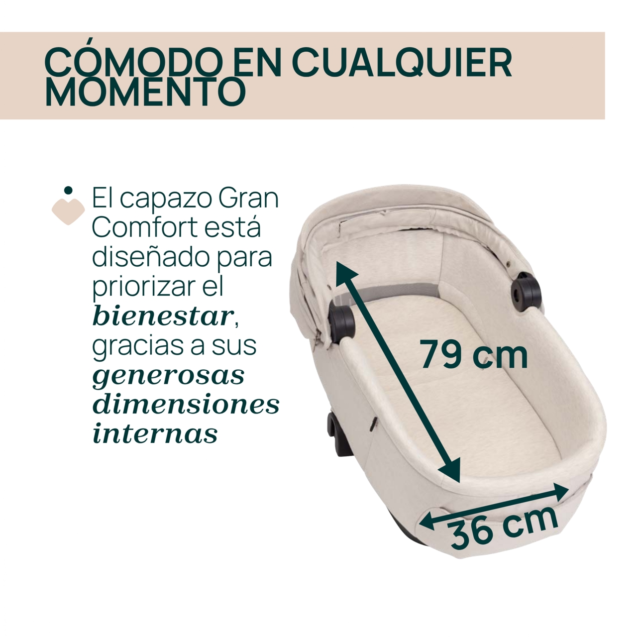 Duo Mysa con capazo Gran Comfort Chicco - 11