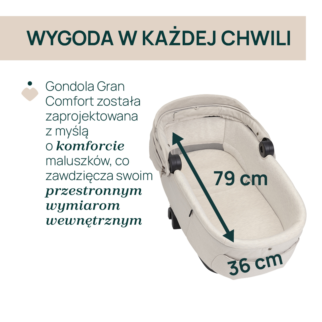 GONDOLA DO W&Oacute;ZKA GRAN COMFORT null - 1