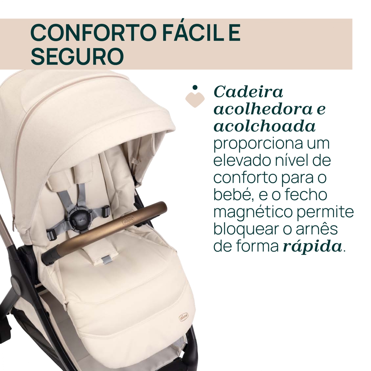 Trio Bellagio c/ Flexi,  First Seat Recline e Bi-Seat com base Chicco - 6