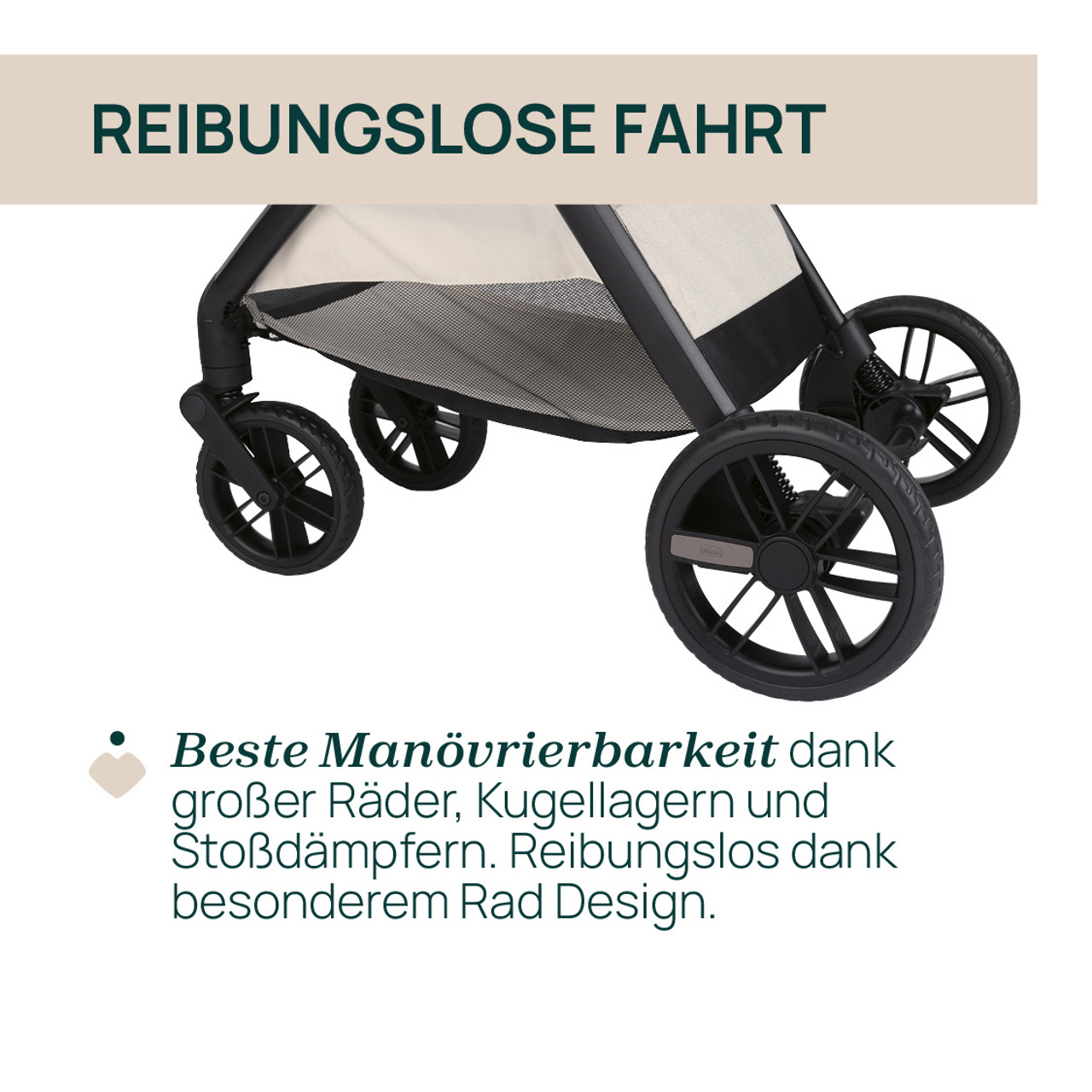 Bellagio, modularer Kinderwagen null - 4