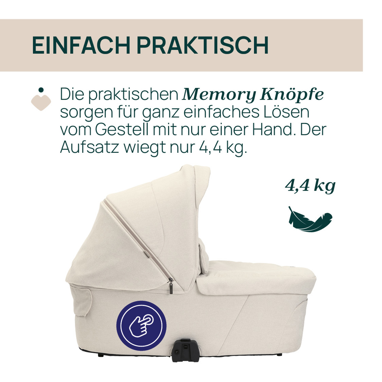 Kinderwagenaufsatz Flexi null - 2