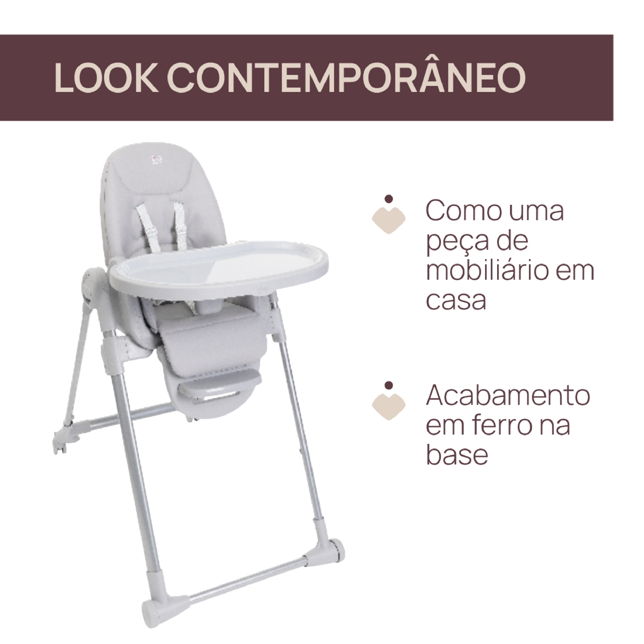 Cadeira de Papa Polly Armonia Chicco - 2