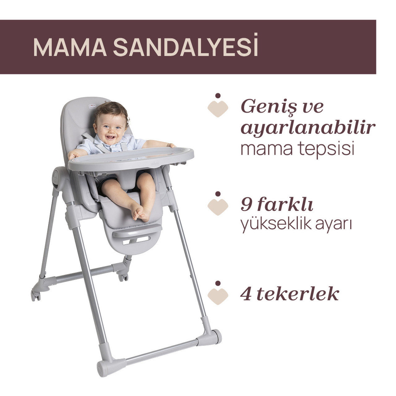 Polly Armonia Mama Sandalyesi null - 9