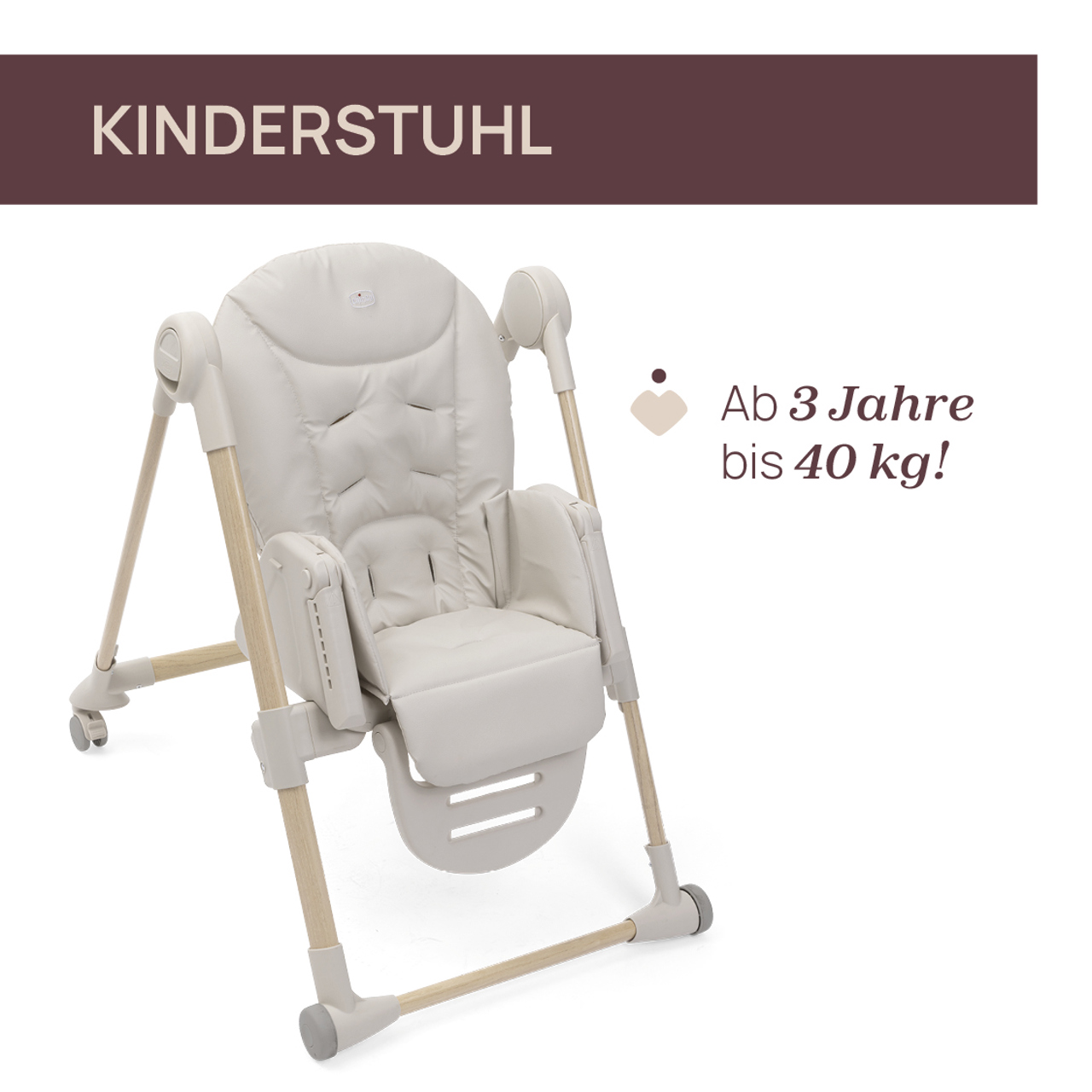 Hochstuhl Polly Armonia mit R&auml;dern null - 5