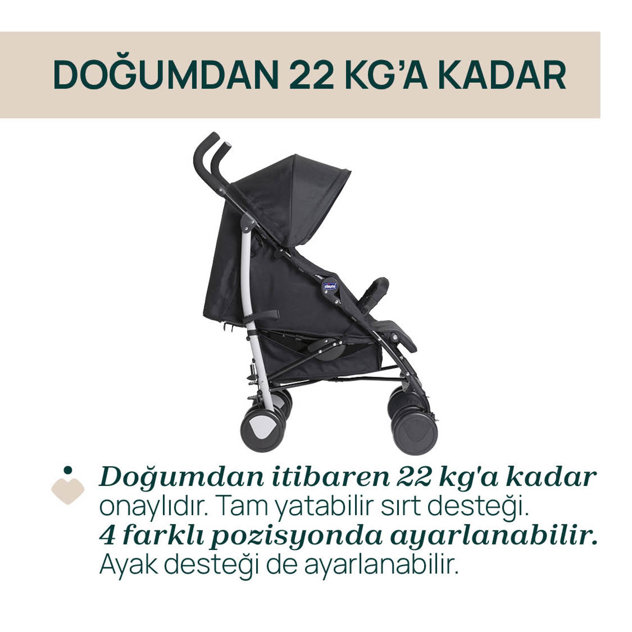 Echo Lite Bebek Arabası null - 2