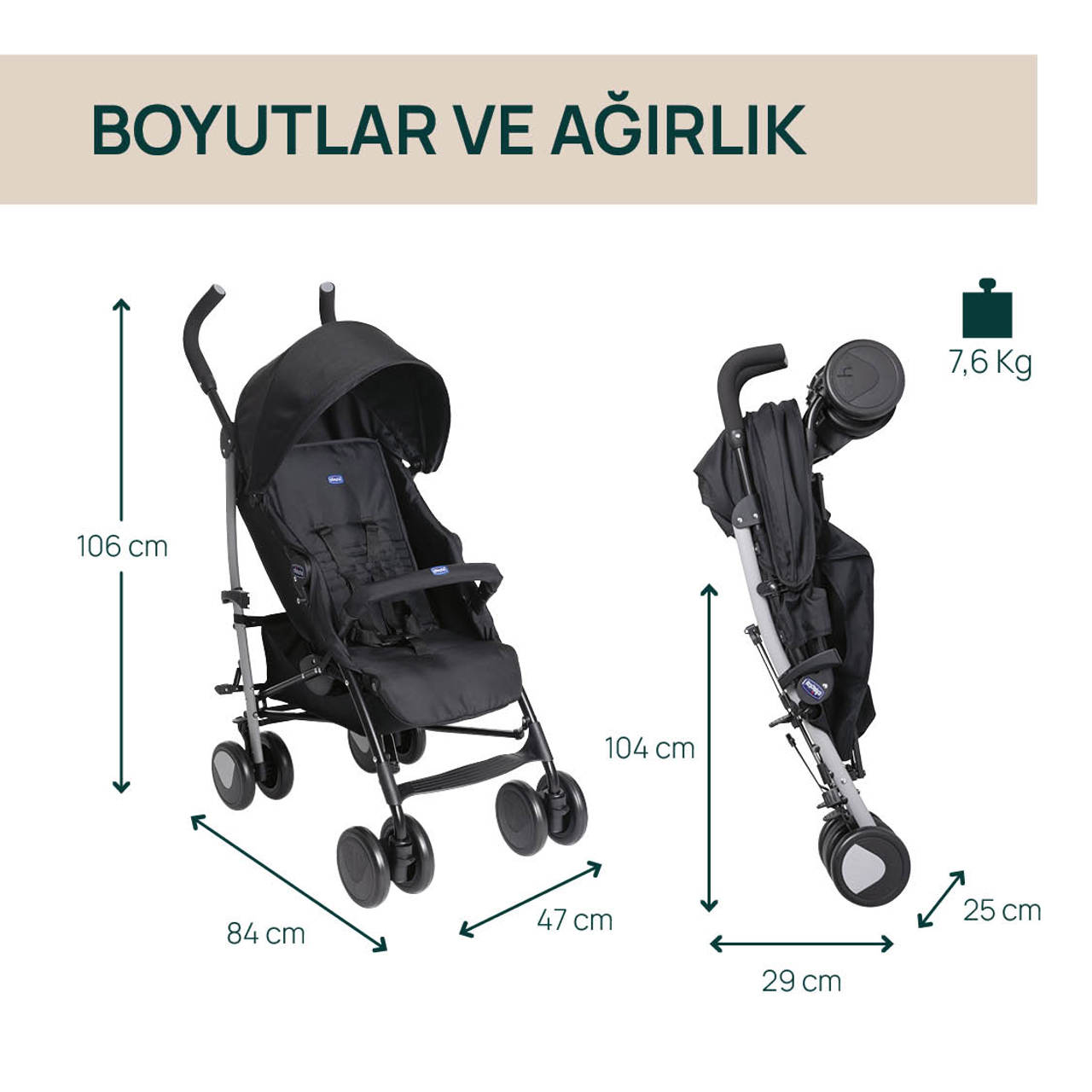 Echo Lite Bebek Arabası null - 6