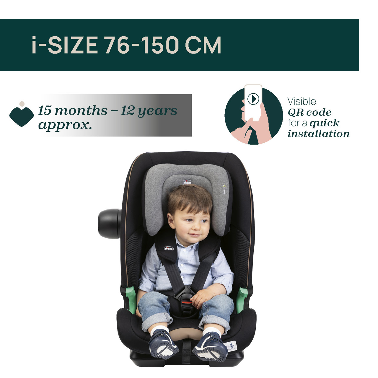 FOTEL SAM.SEAT&GO I-SIZE POSH BLACK null - 4