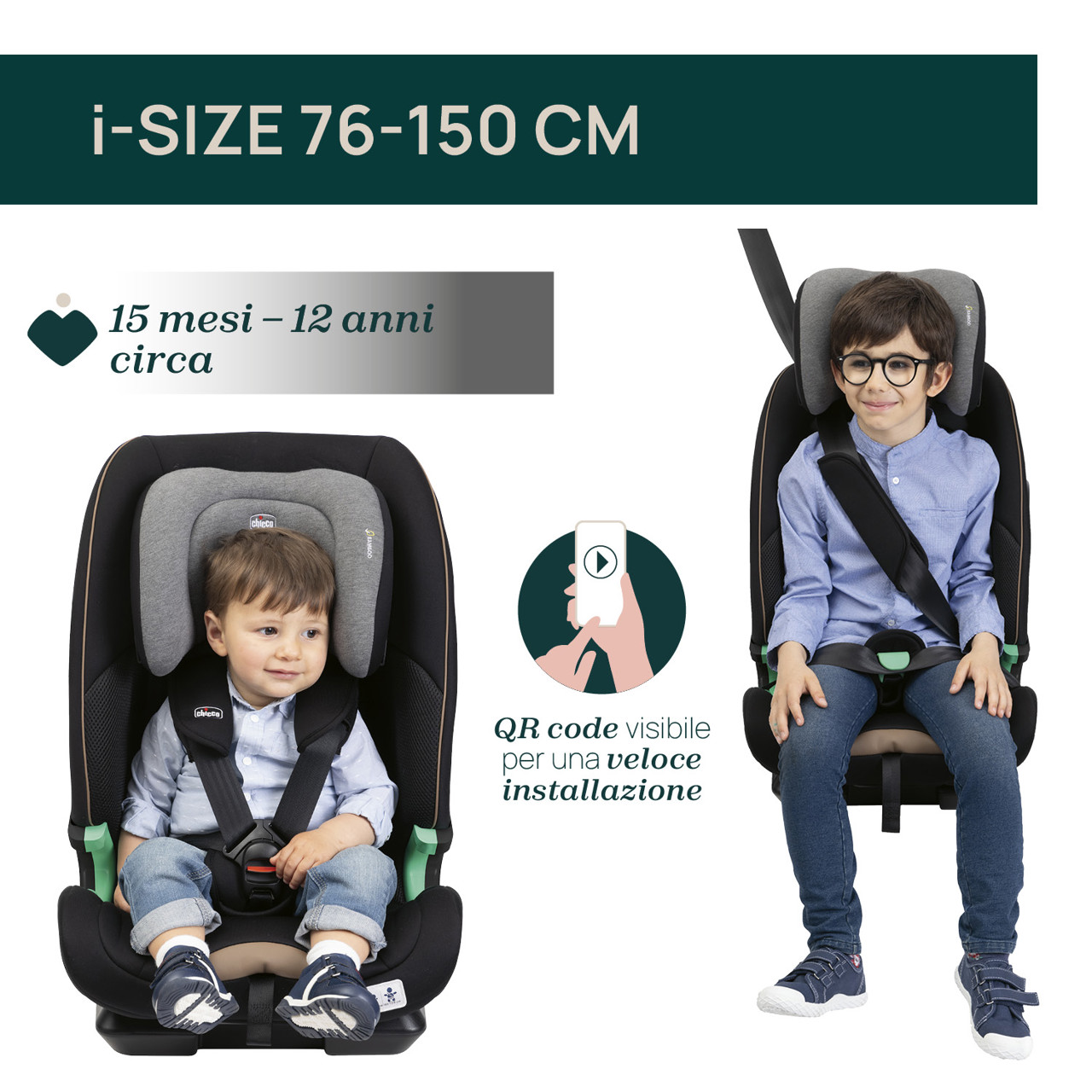Seggiolino Auto Seat&Go i-Size (76-150 cm) Chicco - 3