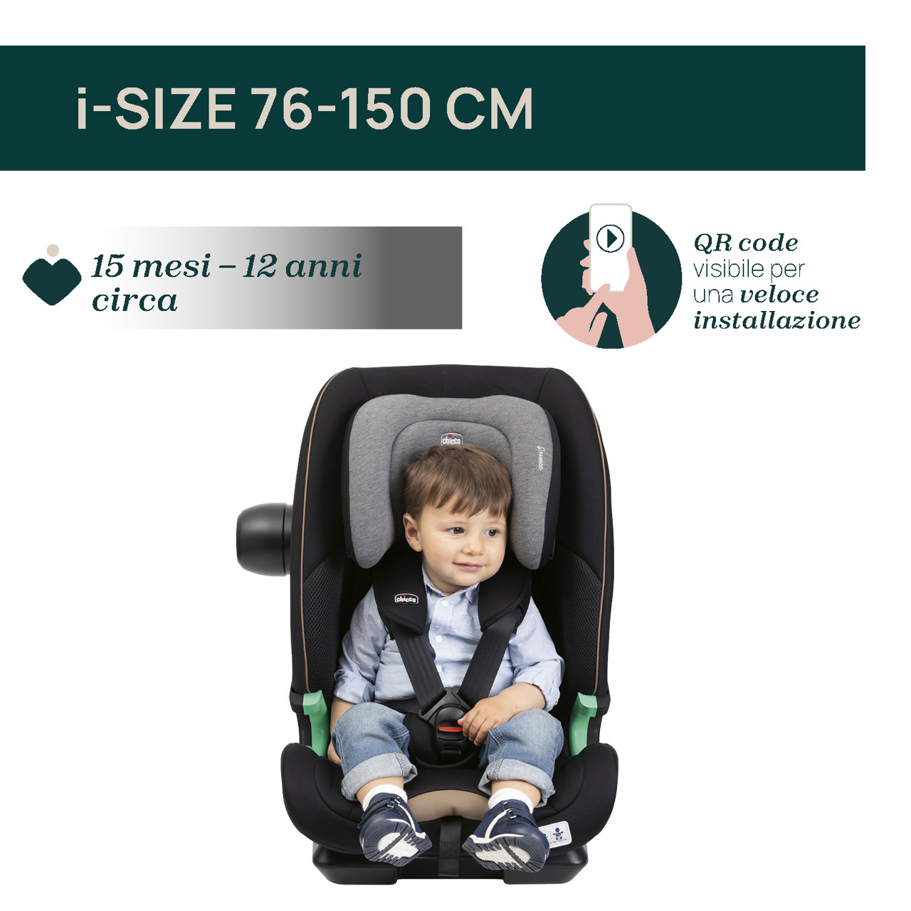 Seggiolino Auto Seat&Go i-Size (76-150 cm) null - 1