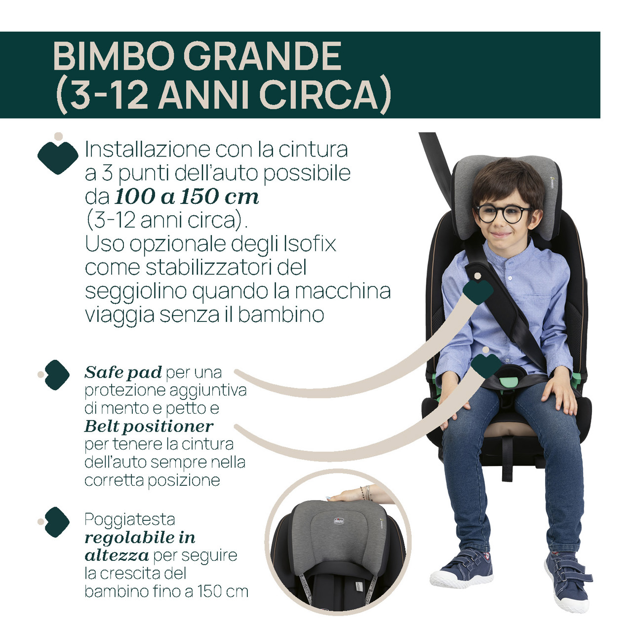 Seggiolino Auto Seat&Go i-Size (76-150 cm) null - 6