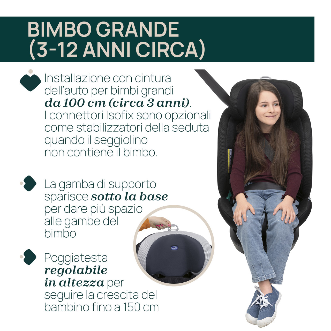 Seggiolino Auto EverOne i-Size (40-150 cm) Chicco - 5