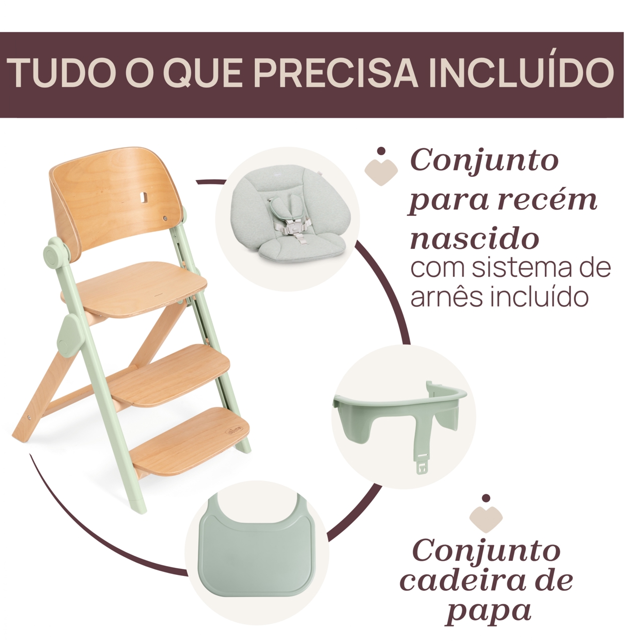Cadeira de Papa Meraviglia Chicco - 2
