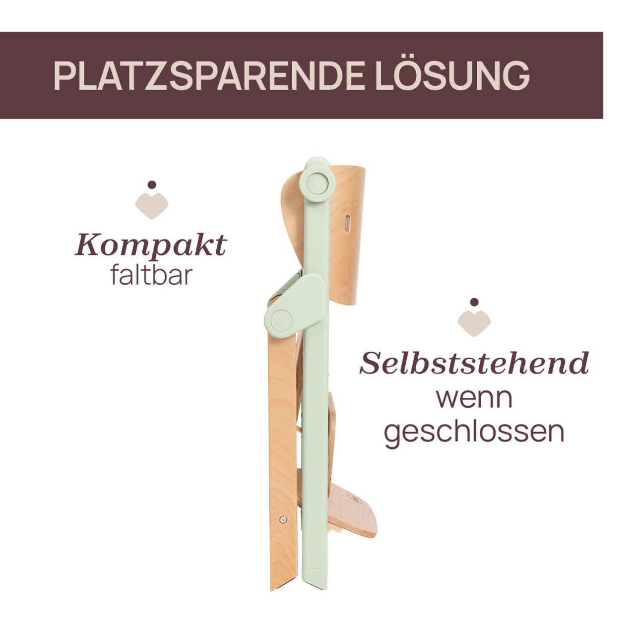 Meraviglia, Hochstuhl aus Holz null - 7