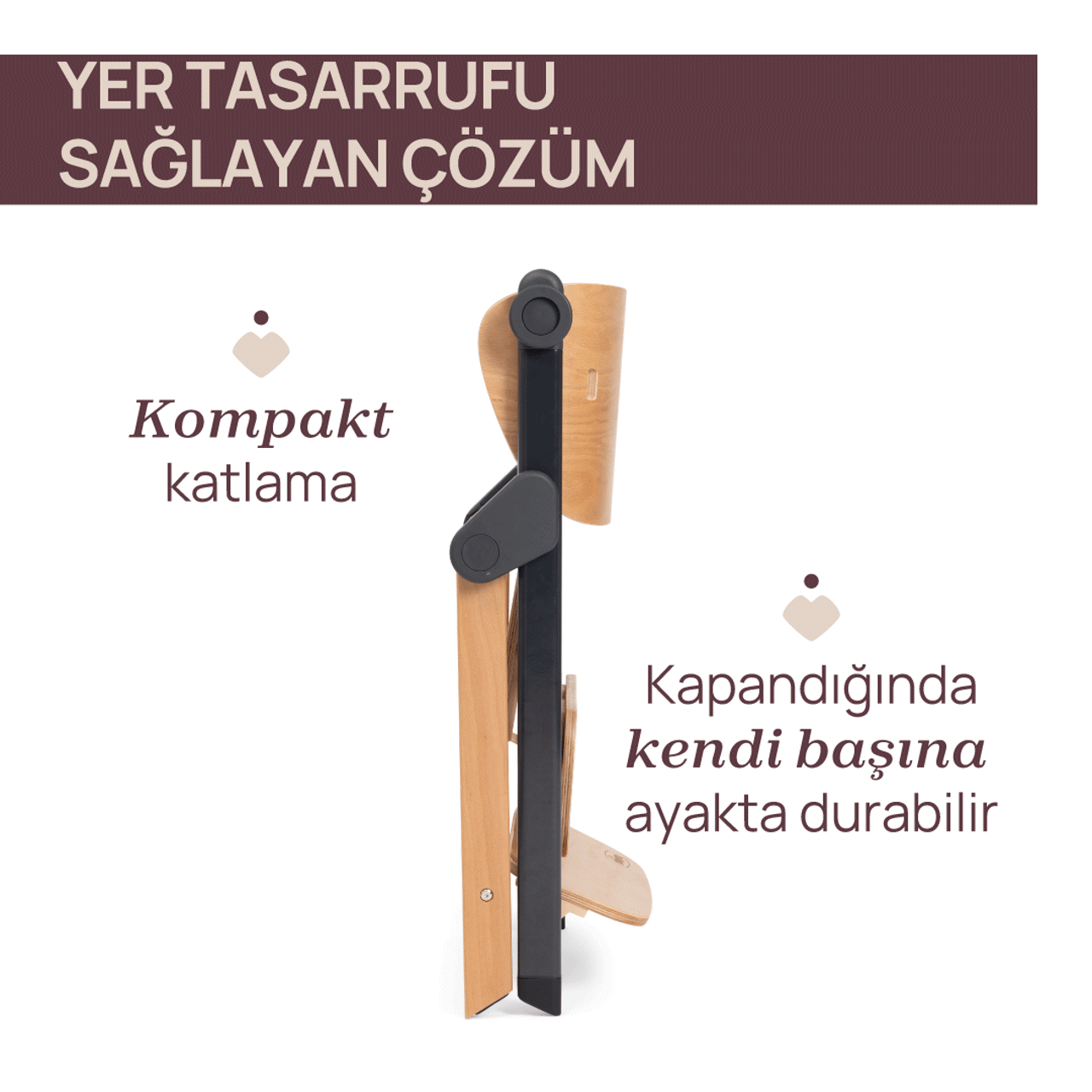 Meraviglia Evrimsel (B&uuml;y&uuml;yen) Mama Sandalyesi null - 8